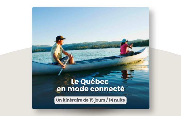 Le Québec  en mode connecté
